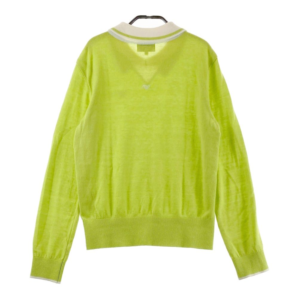 ANEW アニューゴルフ　ニット サイズ：M ANEW GOLF アニューゴルフ 長袖襟付きニットセーター