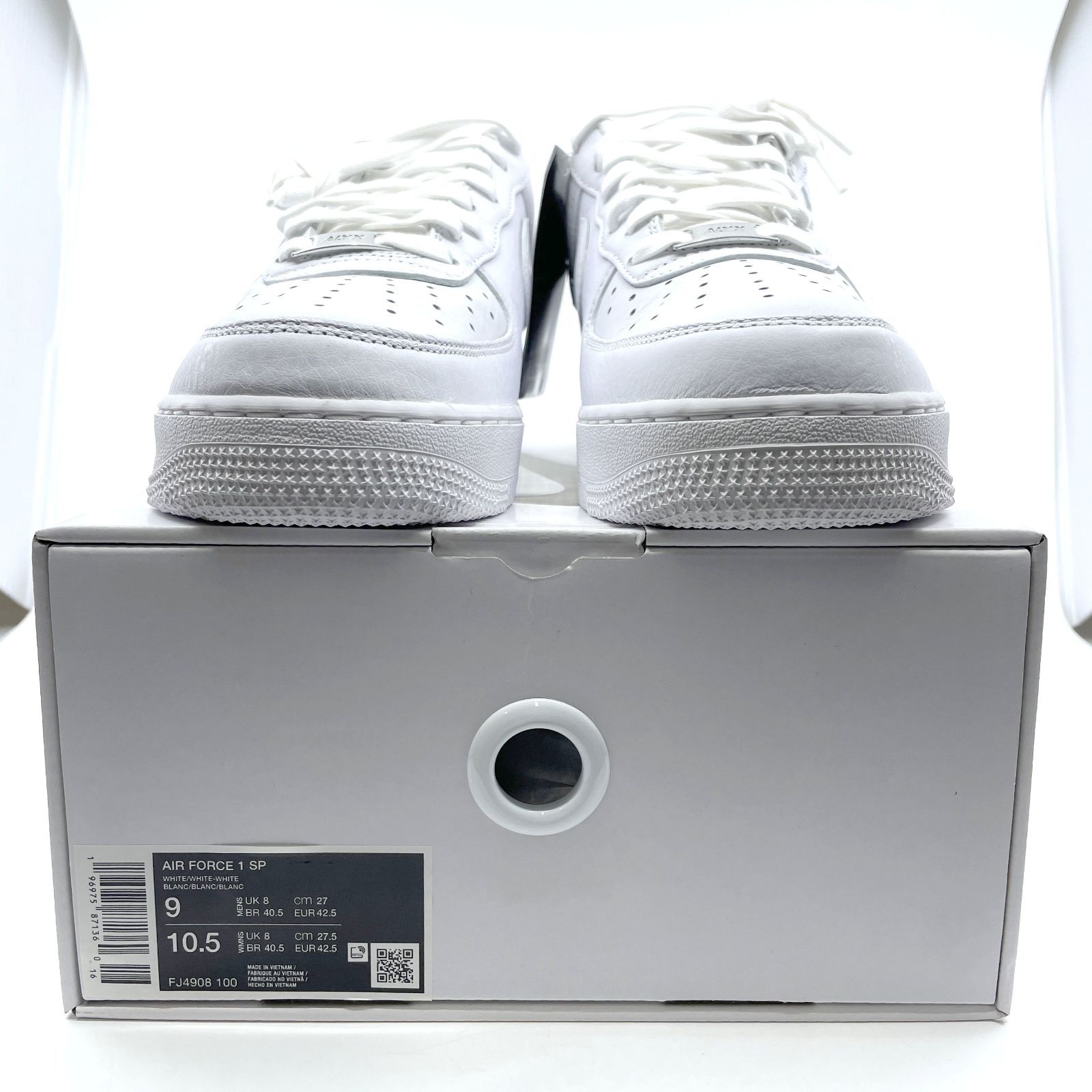 NIKE ナイキ ×1017 ALYX 9SM AIR FORCE 1 SP WHITE アリクス エア