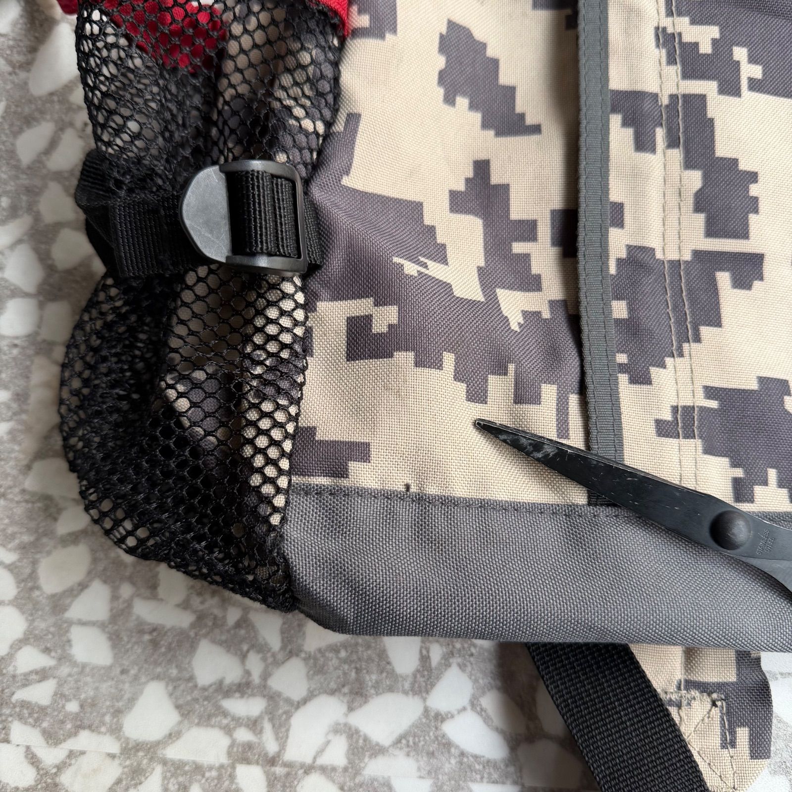 STUSSY / 90′s digital camo bag 【デジカモ、ミニショルダー