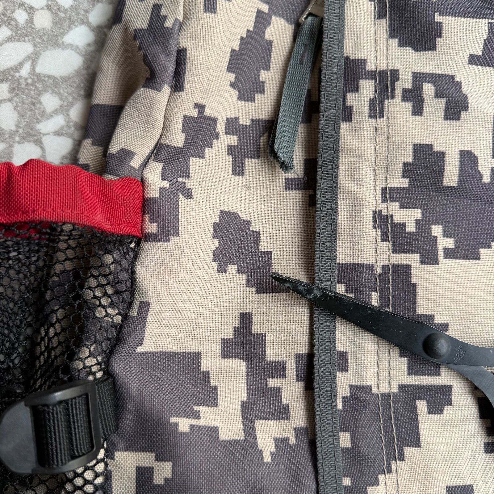 STUSSY / 90′s digital camo bag 【デジカモ、ミニショルダー