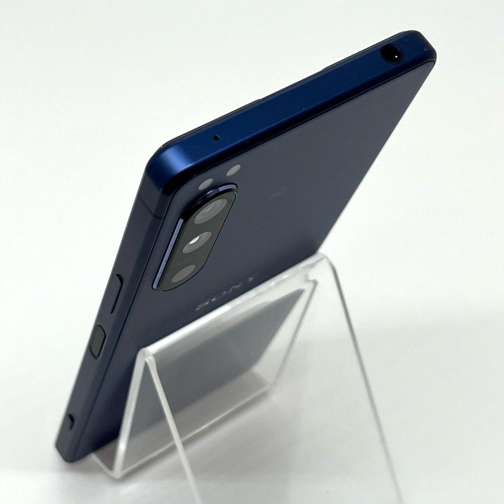 美品】Xperia 5 IV SO-54C ブルー docomo SIMフリー 128GB／8GB 5G対応