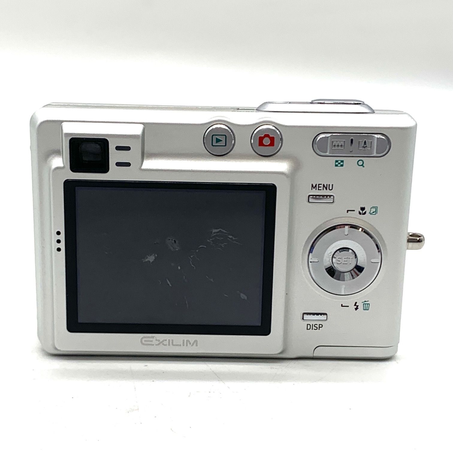 動作未確認】CASIO デジタルカメラ EXILIM EX-Z40 シルバー - メルカリ