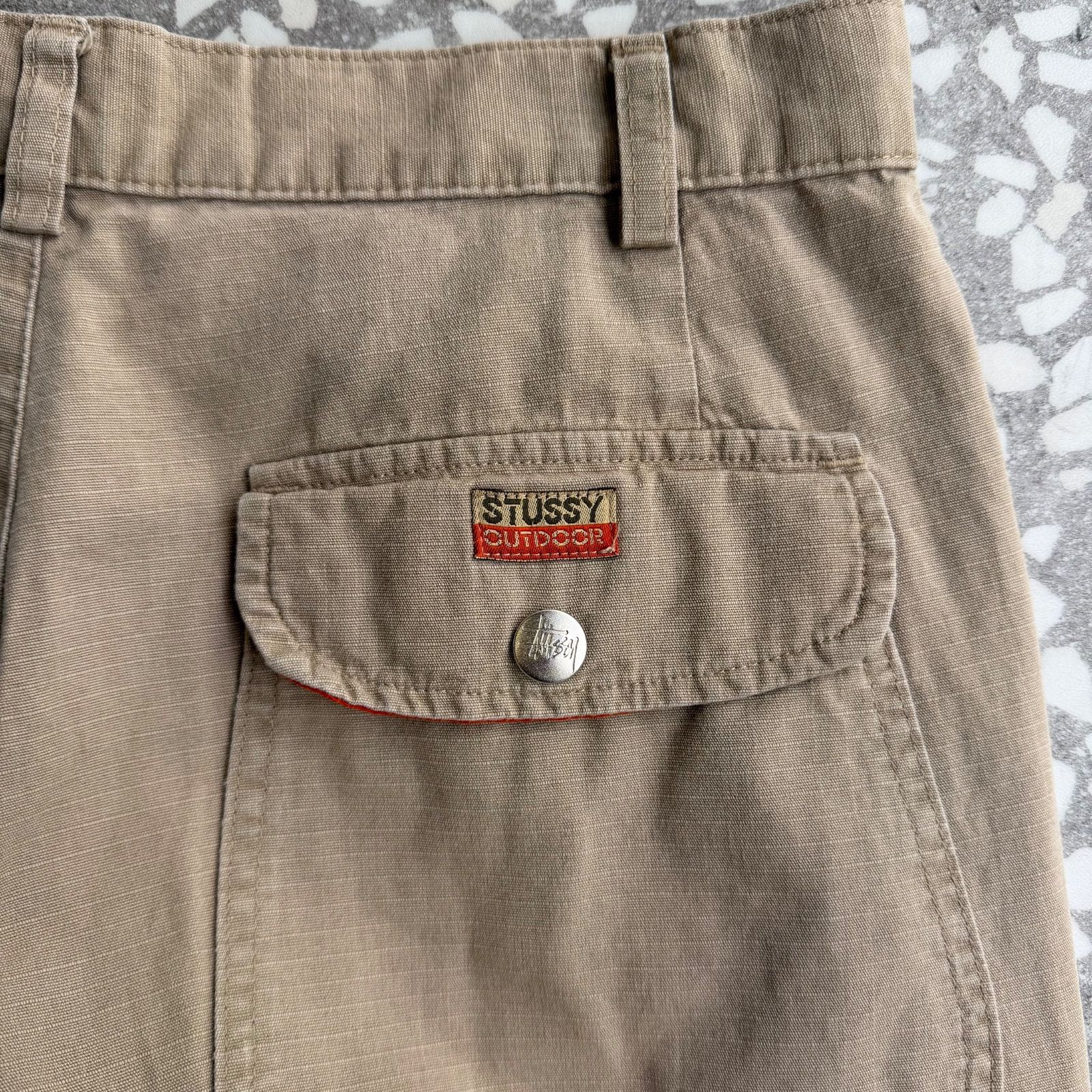STUSSY / 90′s usa製 OUTDOOR double knee 30 【90年代USA製】オールド 