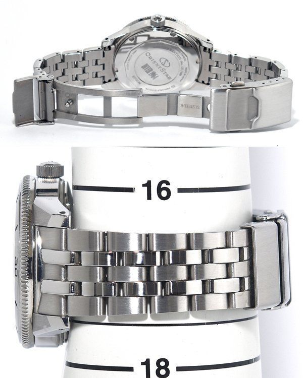  Orient Star オリエントスター RK AU0501B F6N4 UAL0 SPORTS メタル ダイバー1964 200本 自動巻き メンズ テーラードジャケット 自動巻き時計 腕時計(アナログ)