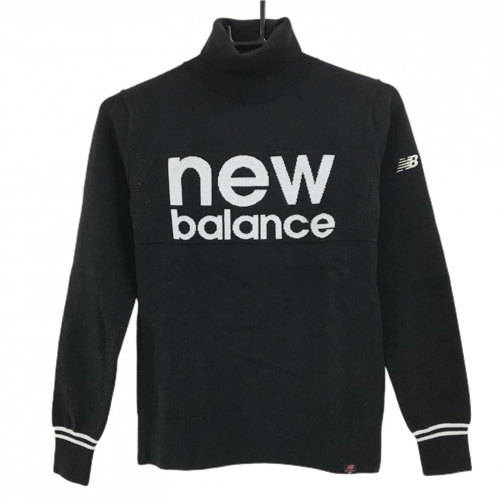 new 割引 balance 】ハイネックセーター ブラック【新品タグ付き