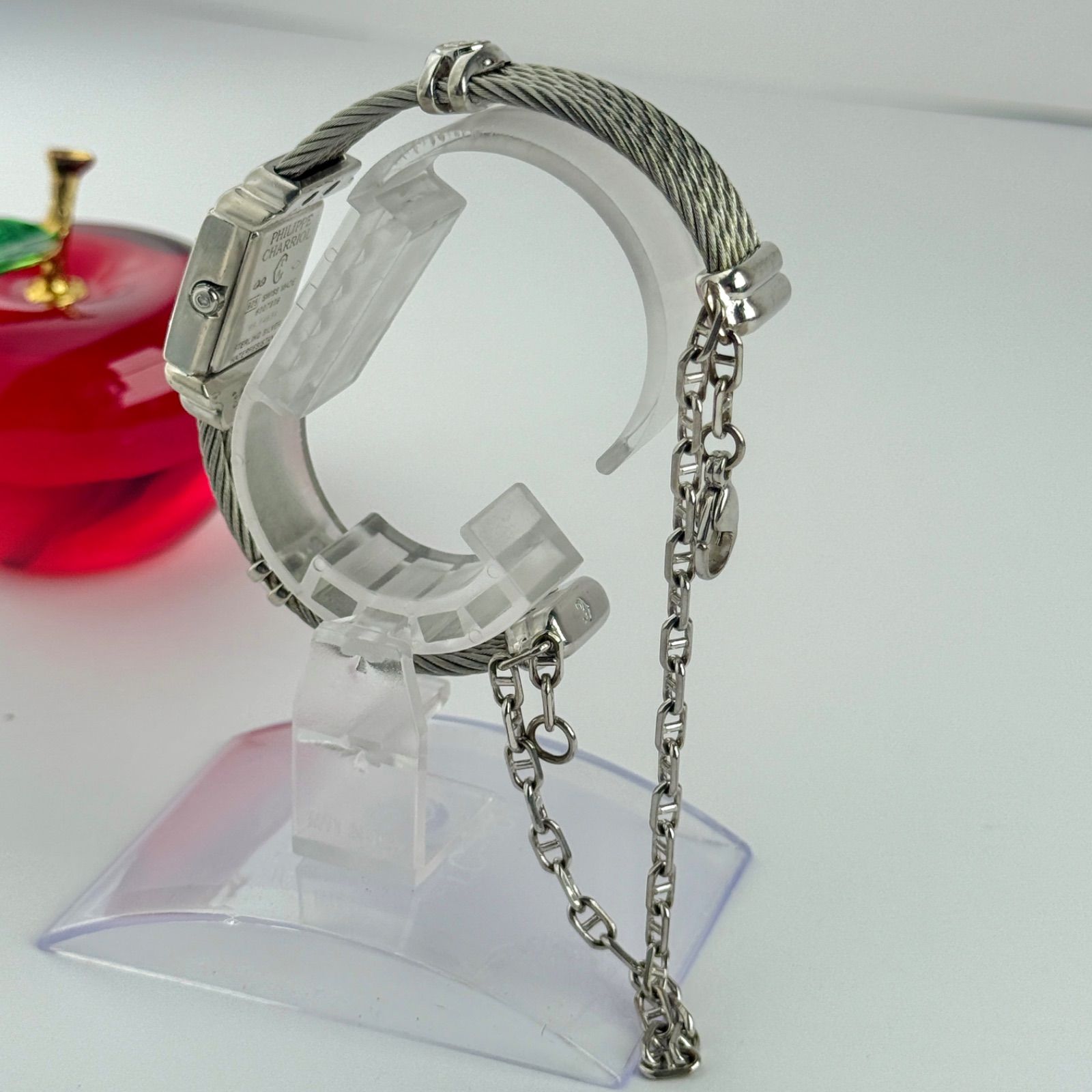 新品電池】673 フィリップシャリオール サントロペ ピンクシェル