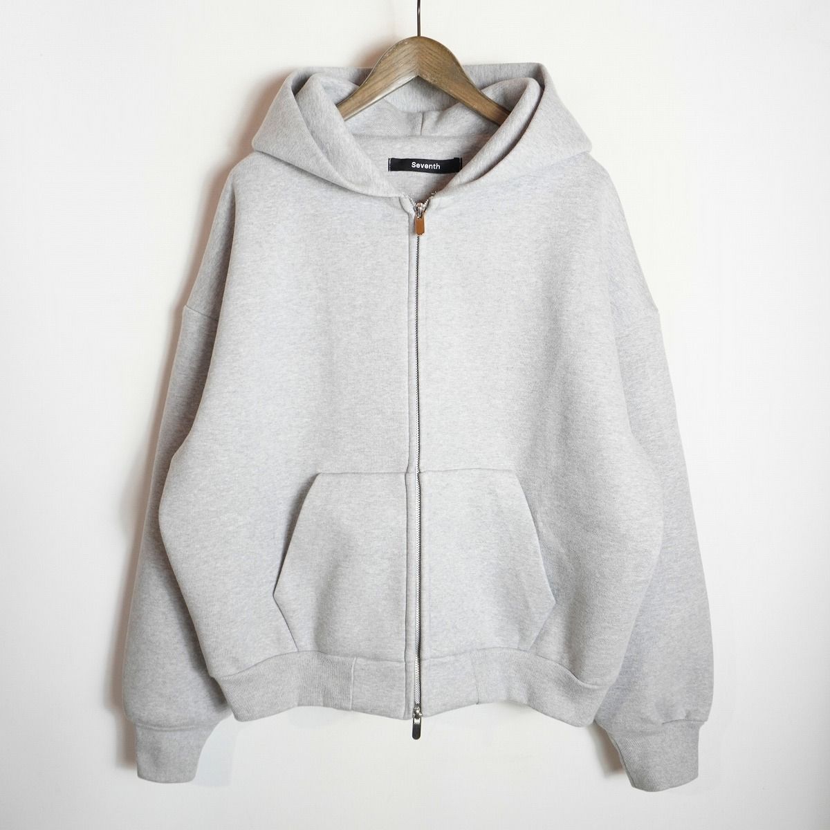 美品 正規 25SS Seventh セブンス V2 ZIP HOODIE ワイドシルエット 