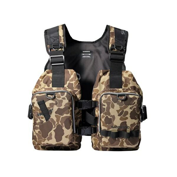 シマノ ライフジャケット　VF-068T ブラック シマノ（SHIMANO） ライフジャケット ゲームベストライト フリー