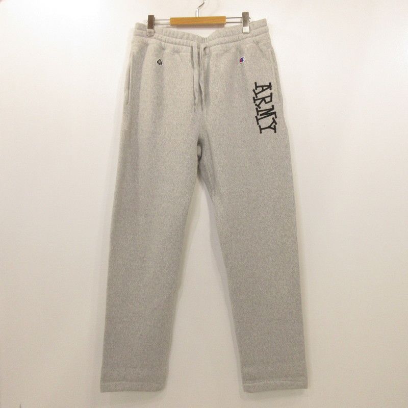 【姫路東店】 中古 STUSSY | ステューシー パンツ ARMY REVERSE WEAVE ×Champion グレー サイズ：XL 【107】 姫路東店】 中古 STUSSY | ステューシー パンツ ARMY REVERSE WEAVE