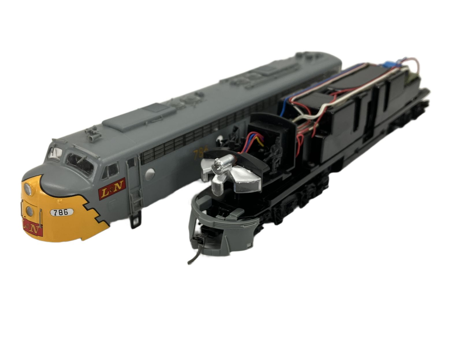 PROTO 2000 21003 L&N 786 E8/9LOCOMOTIVE 2両セット HOゲージ 鉄道