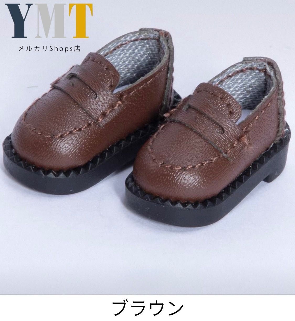 オビツ11 ドール靴 ob11 クラシカル革風シューズ 撮影小物 ぬい撮り