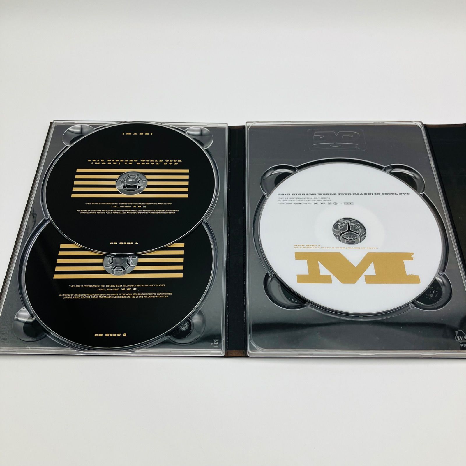 中古 DVD CD 2015 BIGBANG WORLD TOUR [ MADE ] IN SEOUL 初回生産限定