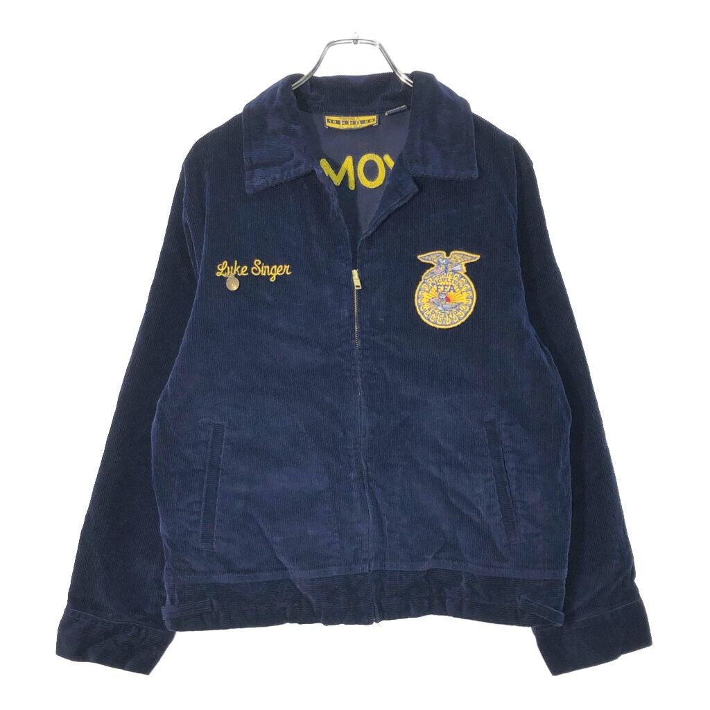 NATIONAL FFA ファーマーズジャケット ネイビー(メンズ 42)中古 古着