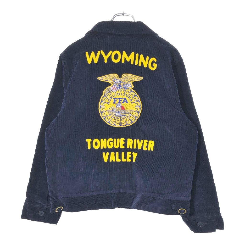 FFA ファーマーズジャケット　ネイビー　USA製　42 100 NATIONAL FFA ファーマーズジャケット ネイビー(メンズ 42)中古 古着