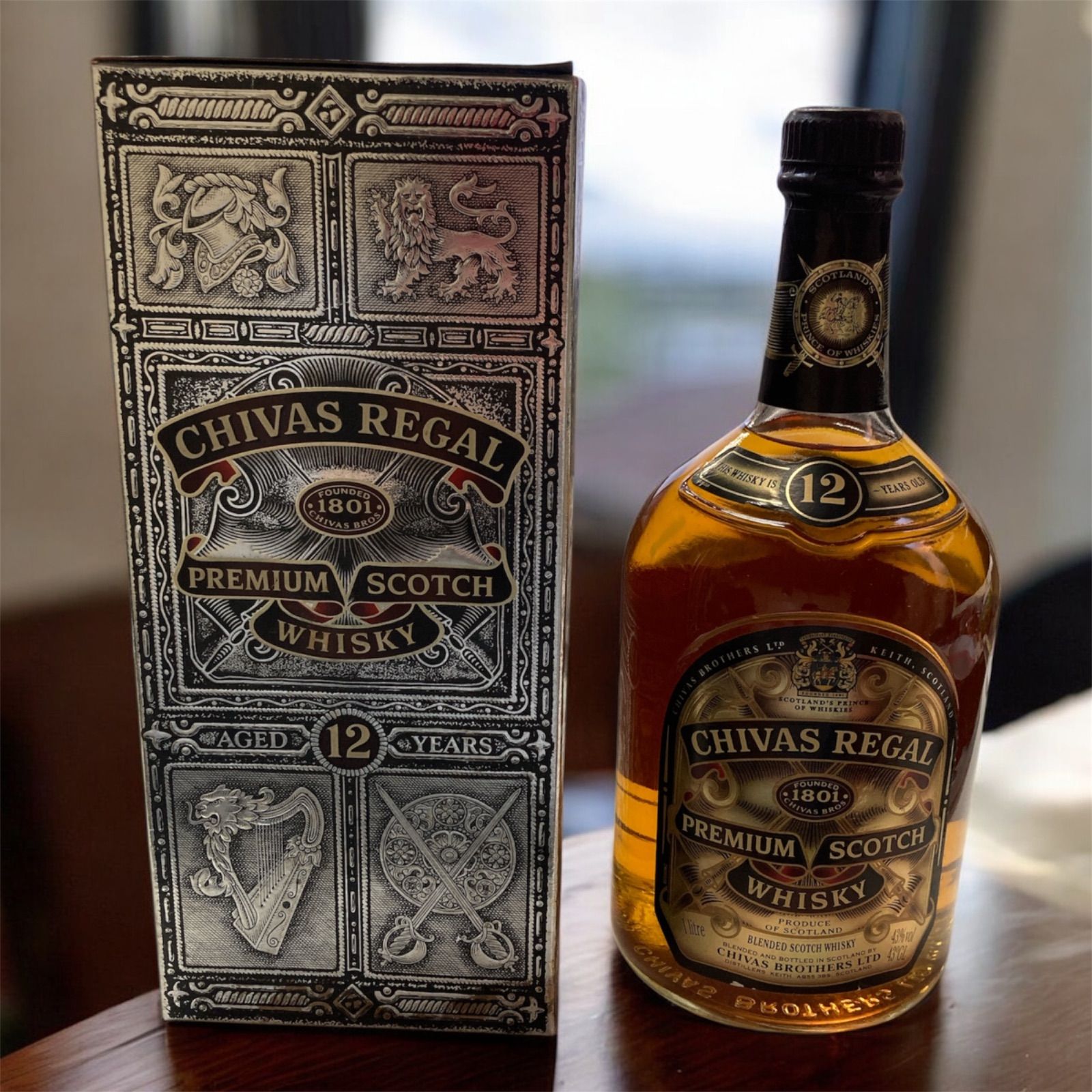 未開栓 シーバスリーガル 12年 1L スコッチウイスキー - メルカリ