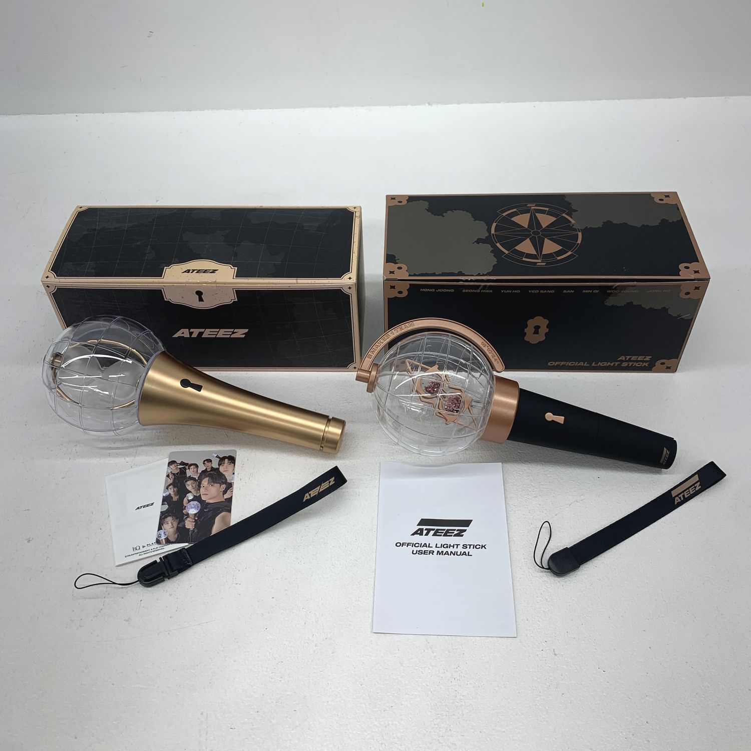 加古川物流 品 ATEEZ ペンライト ver 1 2 セット売り 353