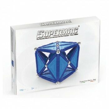 遊びながら学べる イタリア製玩具 スーパーマグ ジオメトリー110 694 0006