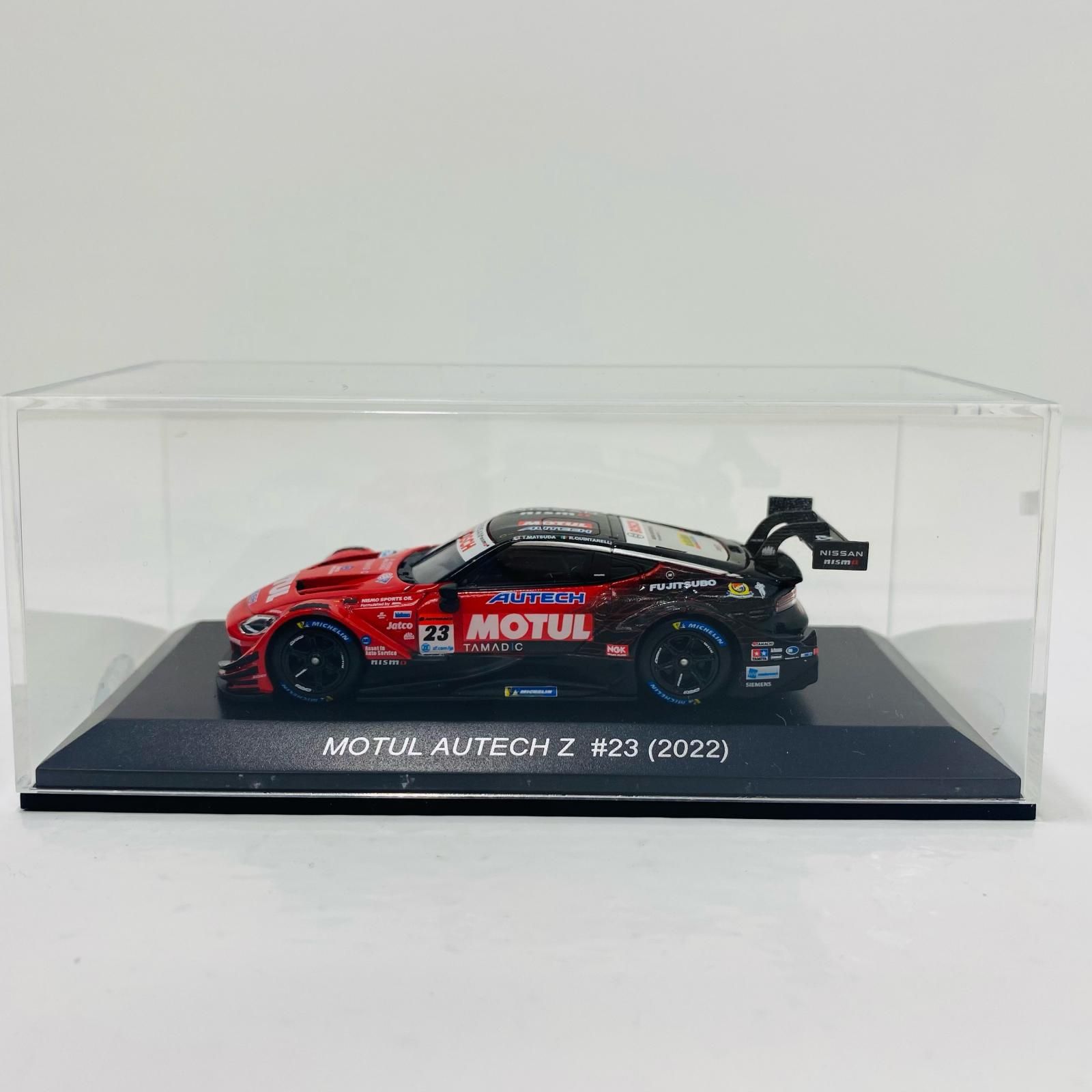 飾磨店】 中古 1/64 MOTUL AUTECH Z SUPER GT GT500 2022 #23(レッド