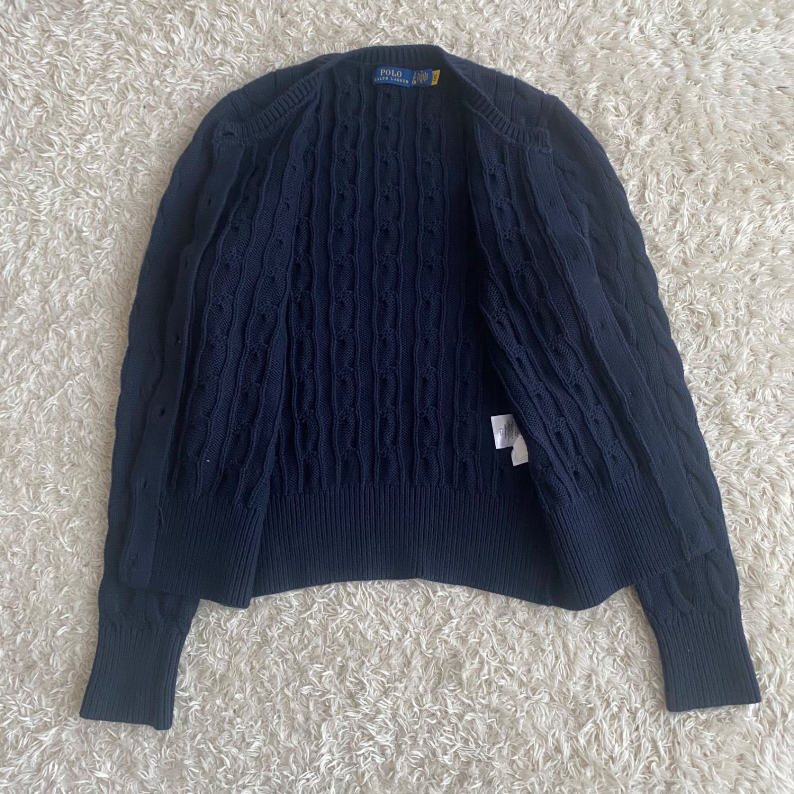 未使用級！POLO RALPH LAUREN ラルフローレン ケーブルニット