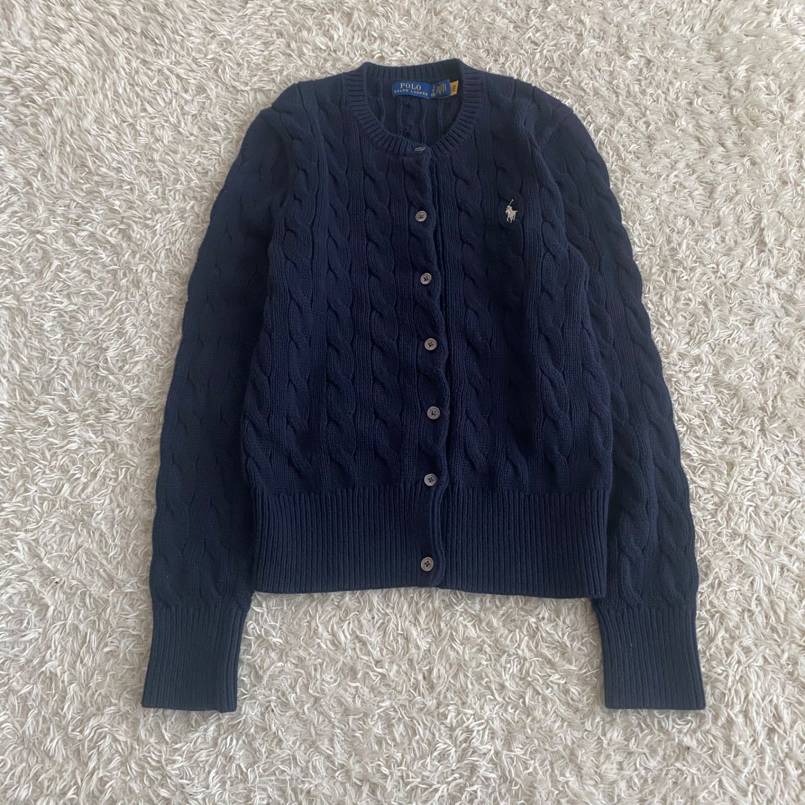 未使用級！POLO RALPH LAUREN ラルフローレン ケーブルニット 