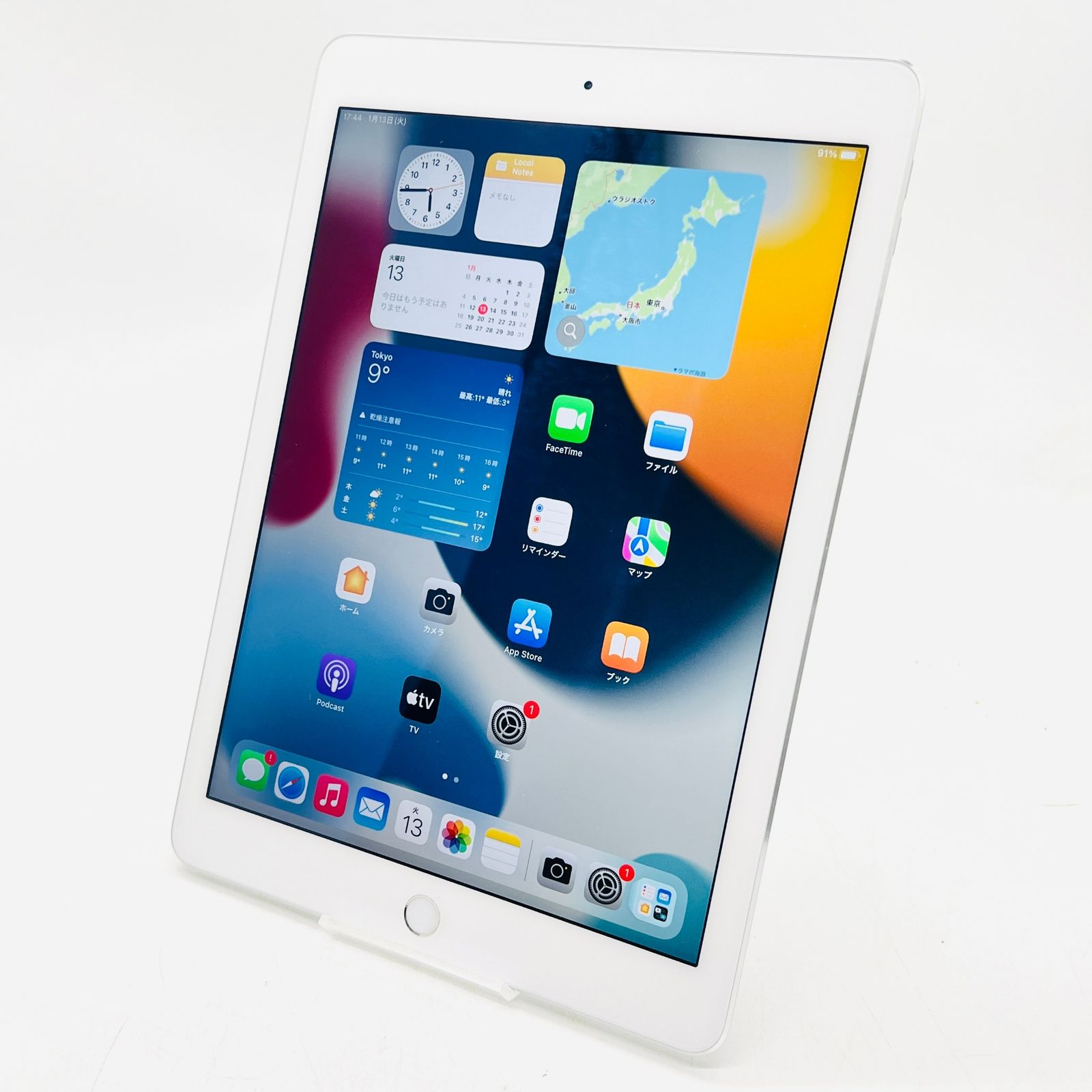 Apple iPad Air 2 Wi-Fiモデル 16GB MGLW2J/A シルバー 動作確認済み