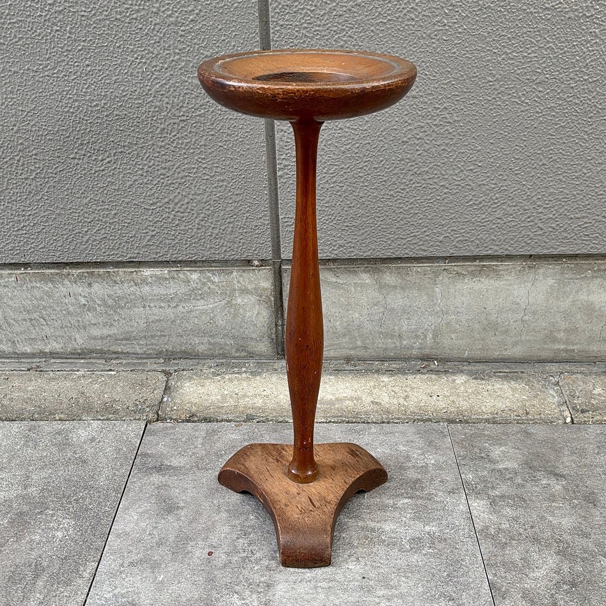 MARUNI オールドマルニ マルニ木工 木製灰皿スタンド 花台 フラワー