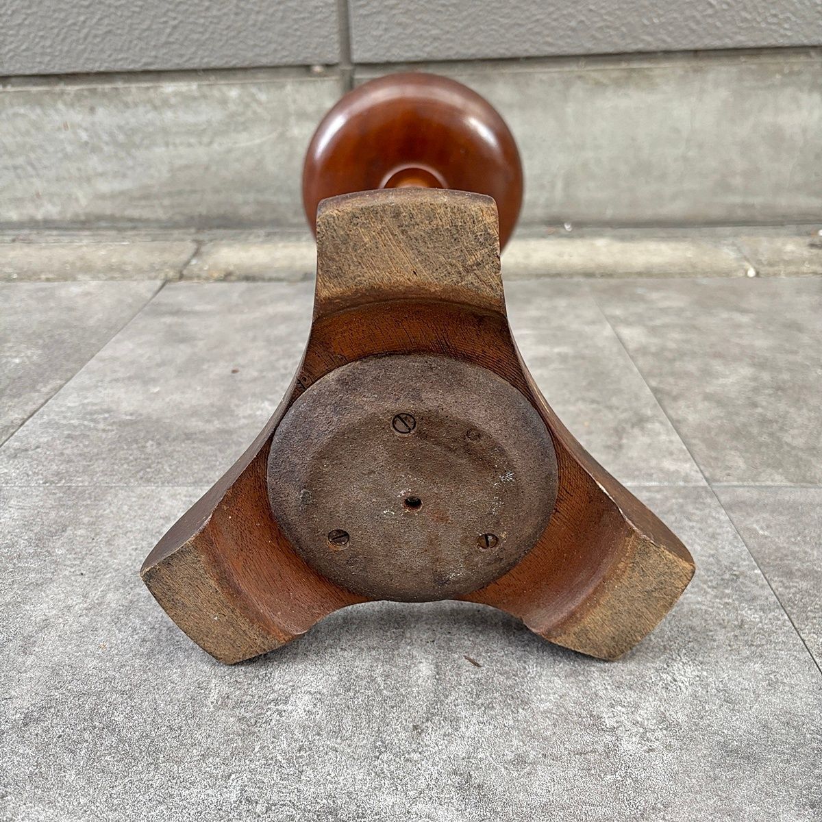 MARUNI オールドマルニ マルニ木工 木製灰皿スタンド 花台 フラワー