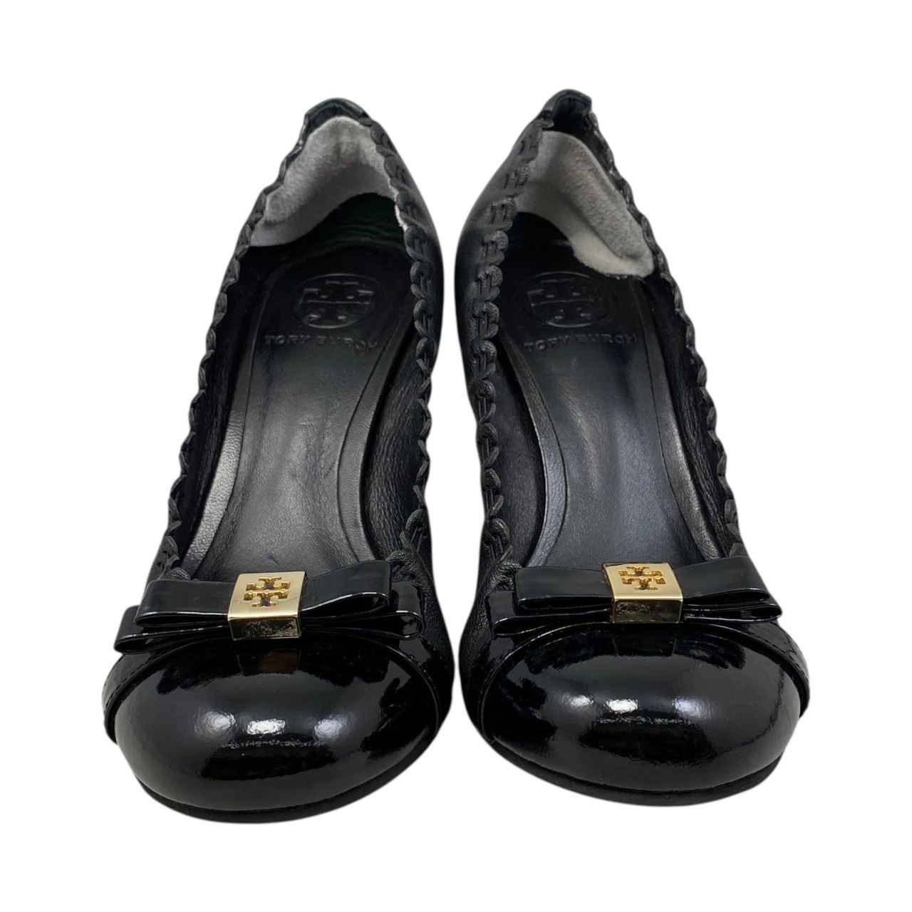 トリーバーチ エナメル BURCH TORY パンプス バレエシューズ フラット