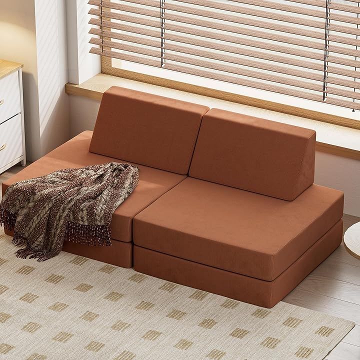 IKIFLY ソファベッド 2人掛け フロアソファ 3WAY 低い座椅子