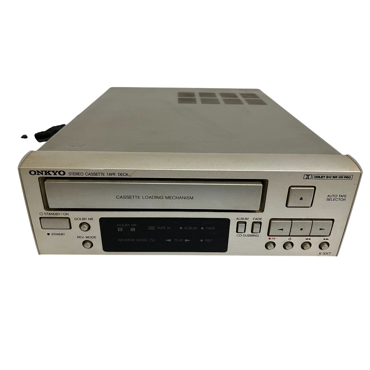 ONKYO オンキョー K-SX7 カセットデッキ プレーヤー レコーダー 音響