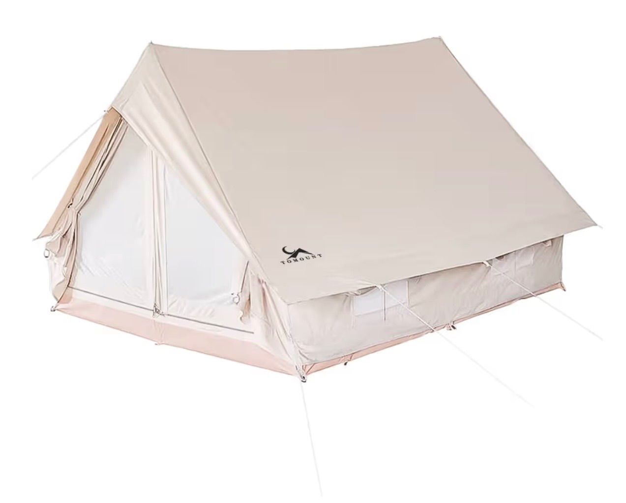TOMOUNT ロッジテント ポリコットン TC ベージュ キャンプ アウトドア