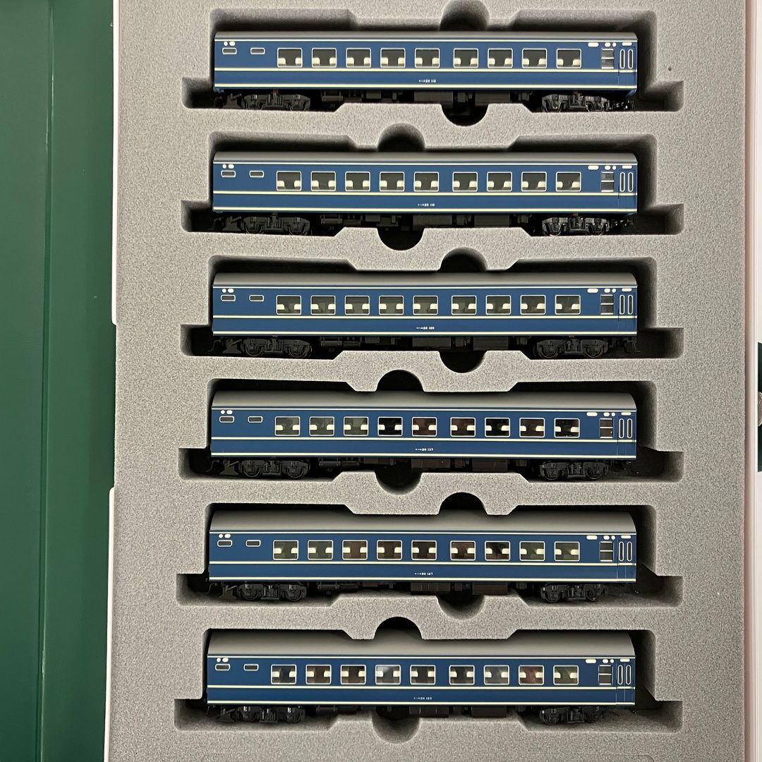 KATO 10-1353 20系 寝台客車 ナハネ20 6両 増結セット 中古Y10818229