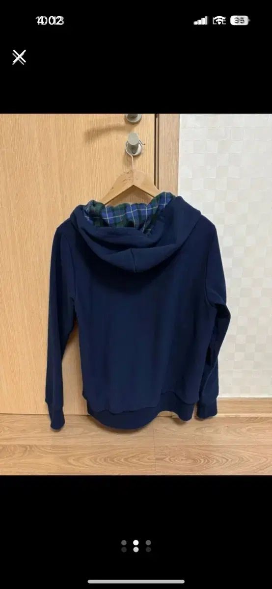 NOAH ネイビー ジップアップ トレーナー NOAH ネイビー ジップアップパーカー