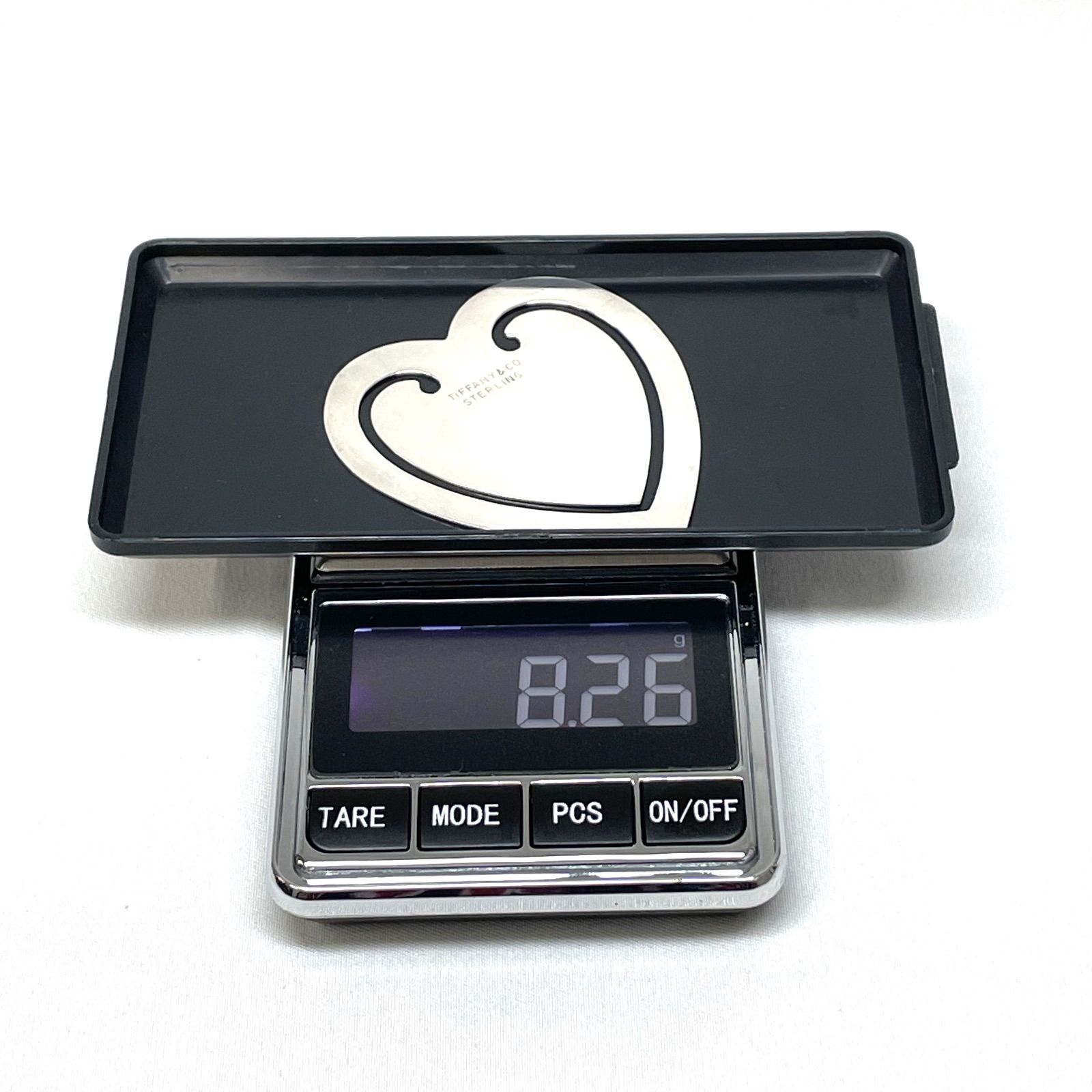 ABランク】 Tiffany ティファニー ハート マネークリップ