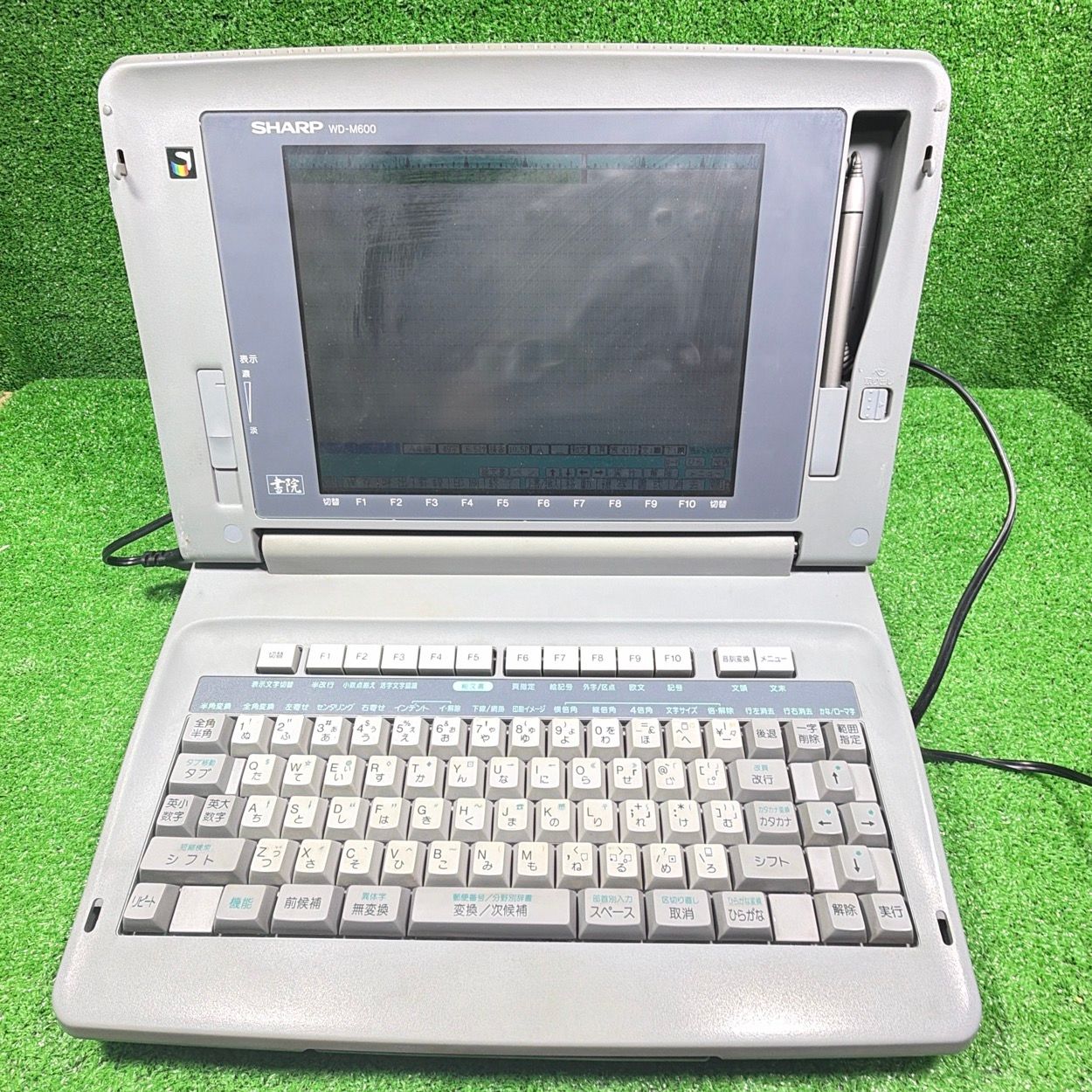 ジャンク】SHARP シャープ 書院 WD-M600 Shoin ワープロ 本体のみ