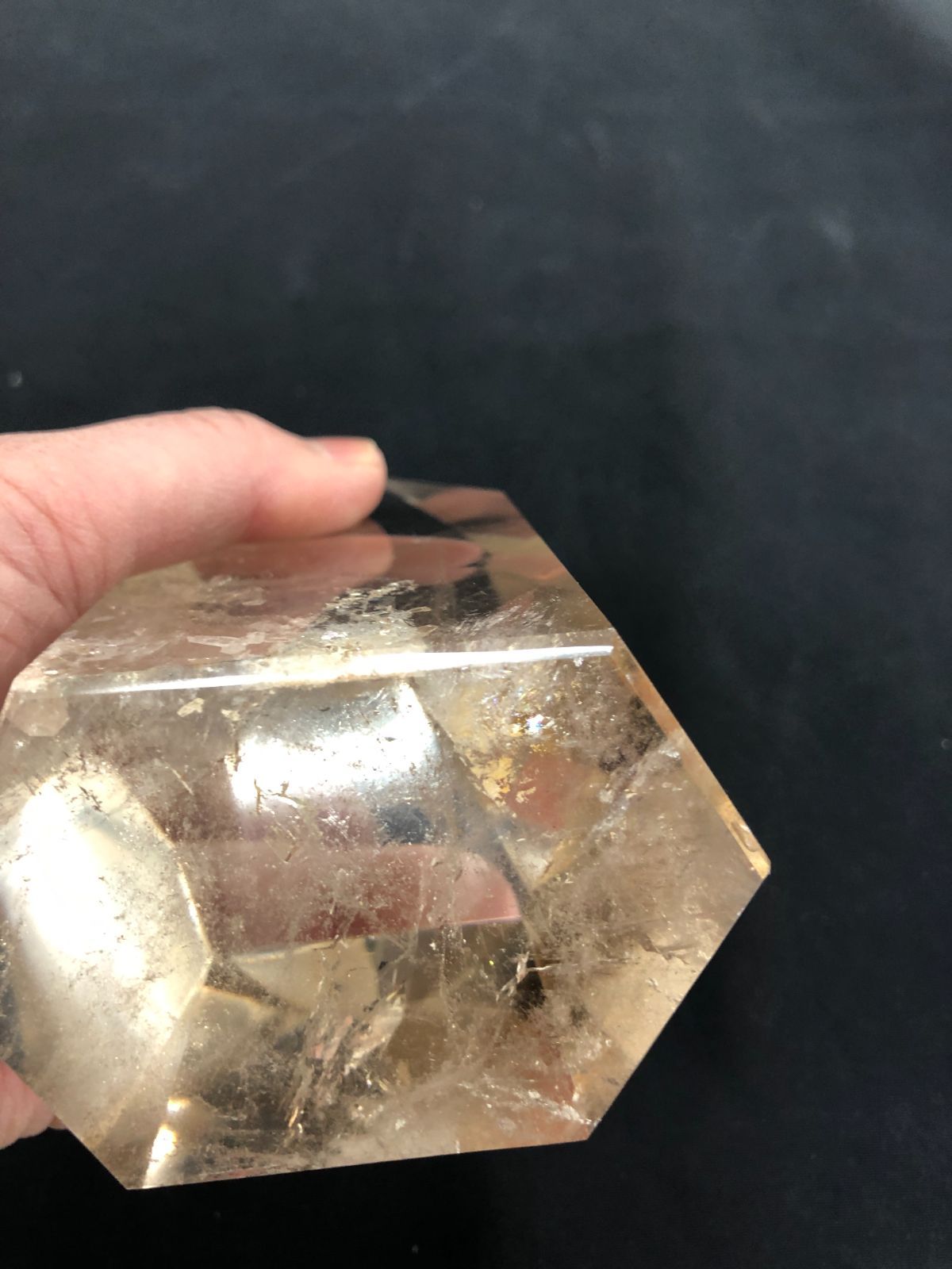 シトリンスモーキークオーツポイント