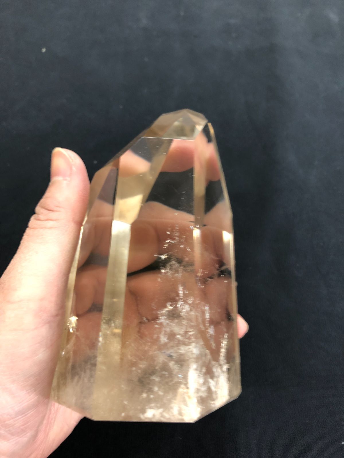 シトリンスモーキークオーツポイント