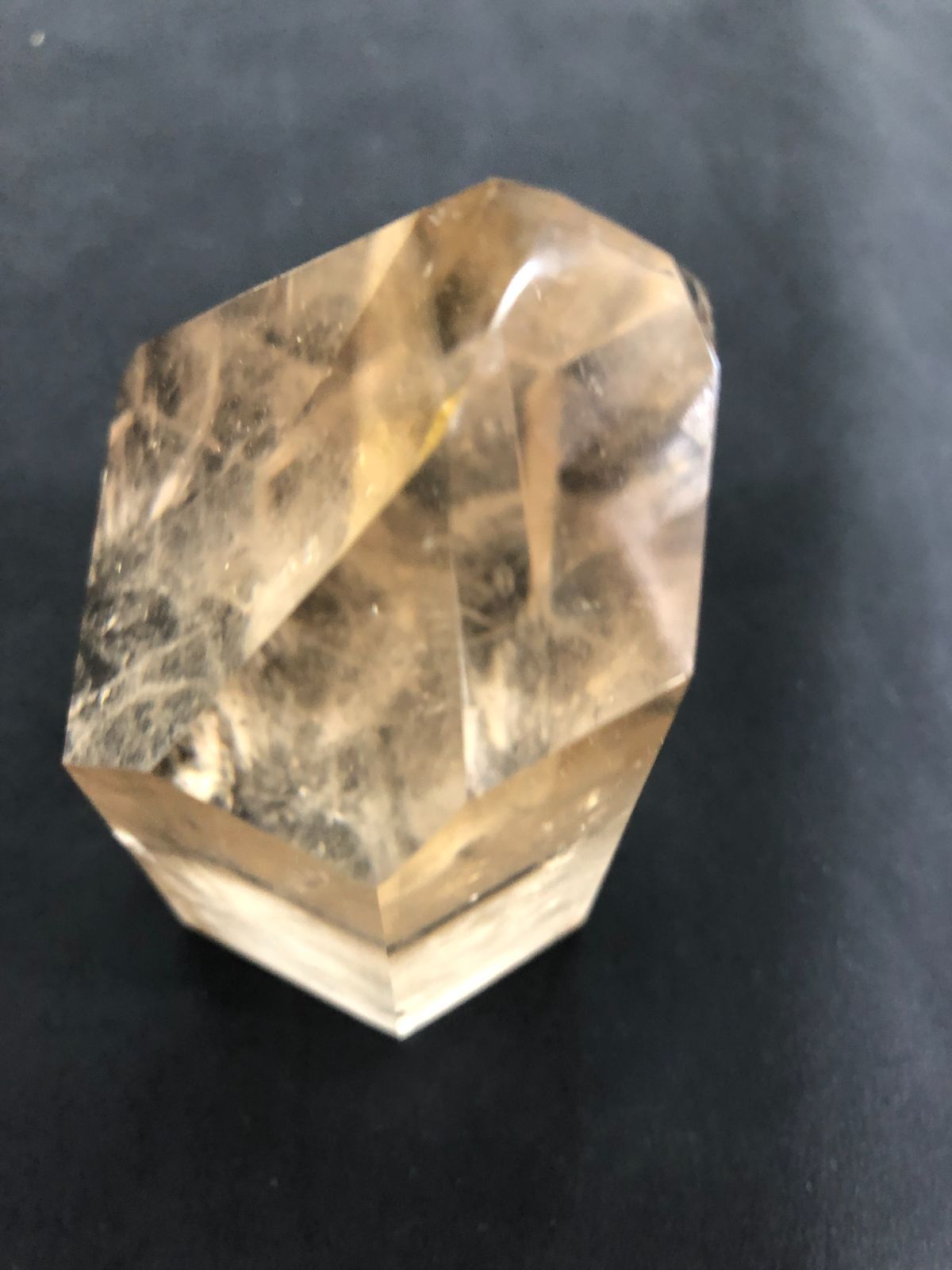 シトリンスモーキークオーツポイント