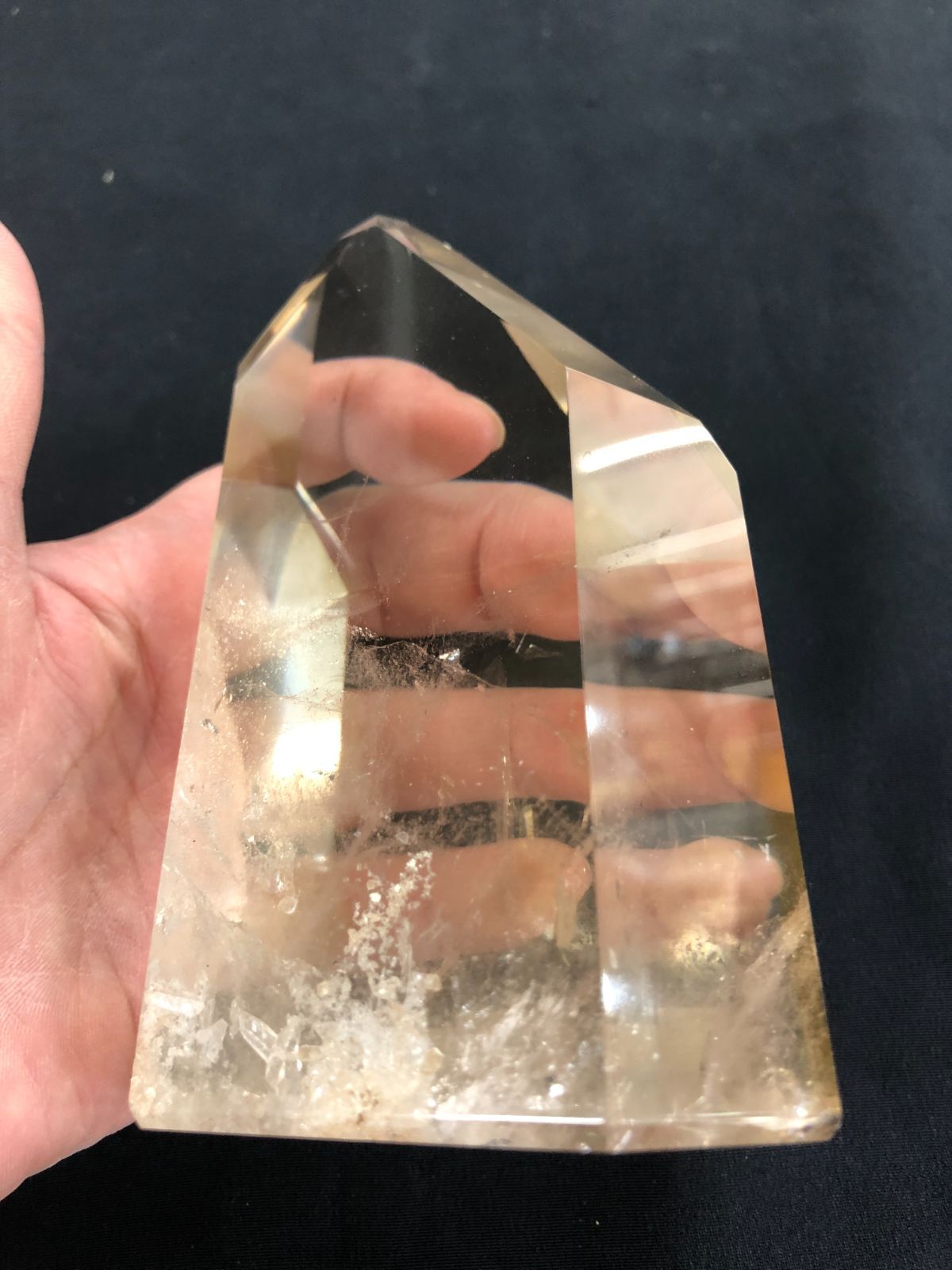 シトリンスモーキークオーツポイント