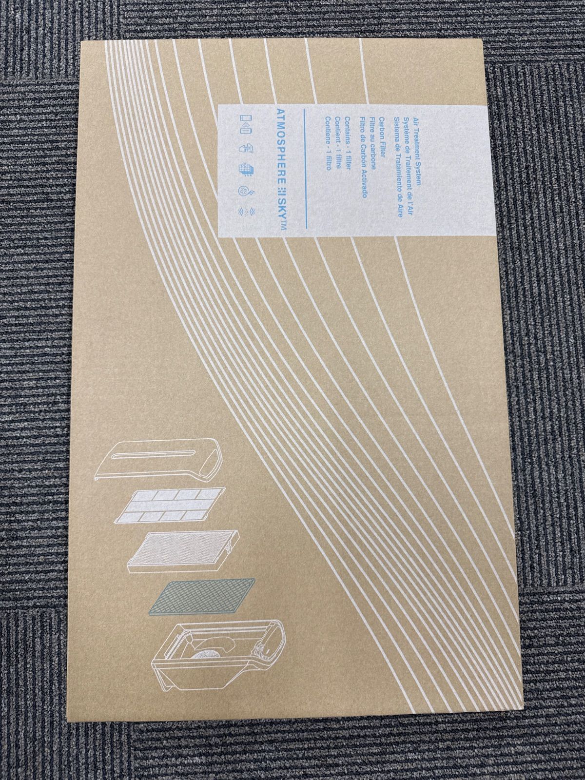 アムウェイ Amway アトモスフィア スカイ カーボン脱臭フィルター 新品