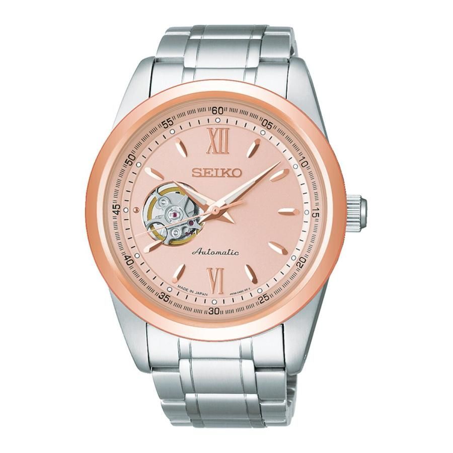 セイコー セレクション 腕時計 SCVE064 SEIKO SELECTION SAKURA Blooming Limited Edition 逆さ桜 セミスケルトン 自動巻き メンズ 正規品 送料無料