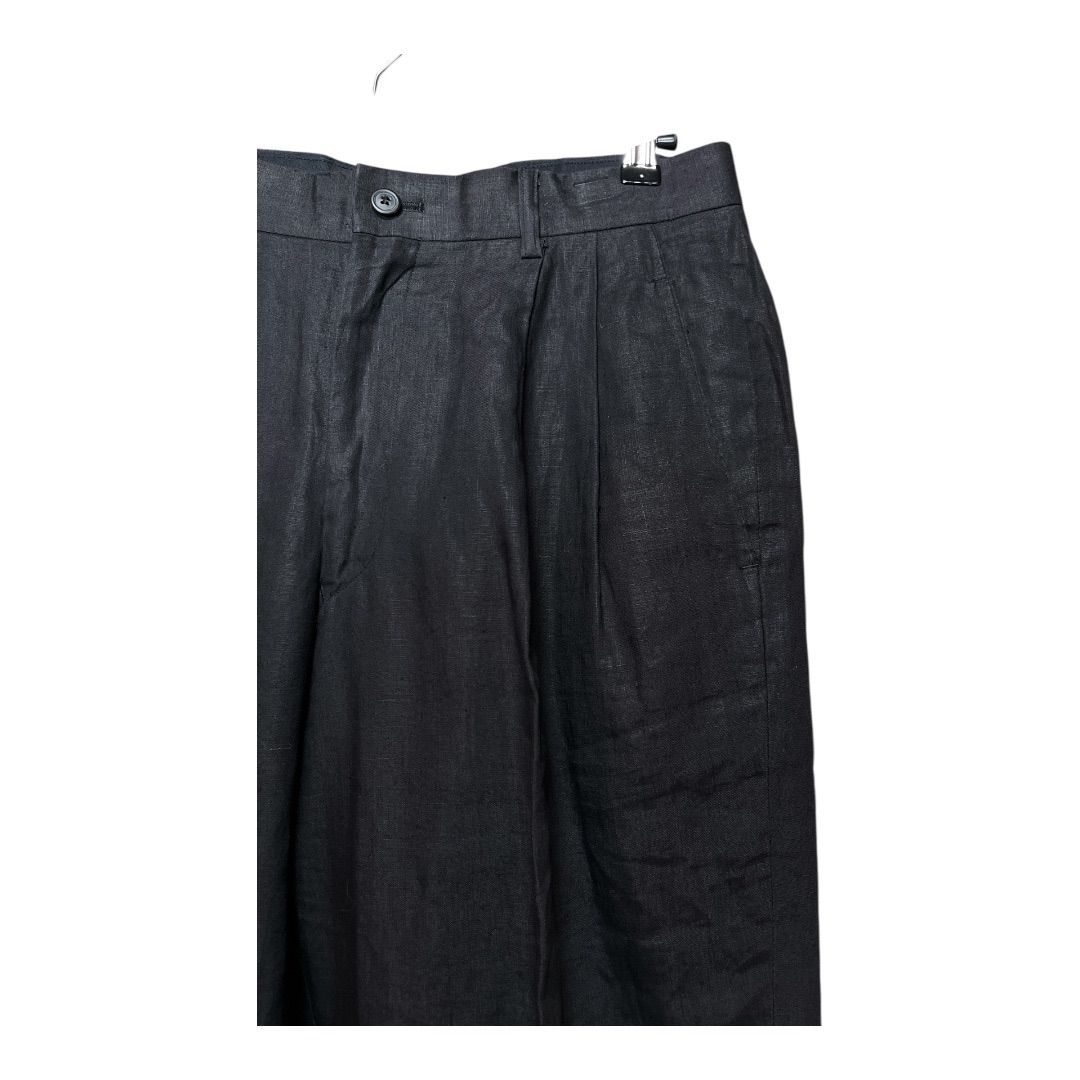 ISSEY MIYAKE MEN リネン混 ワイドパンツ 黒 サイズ2 楽天市場】issey
