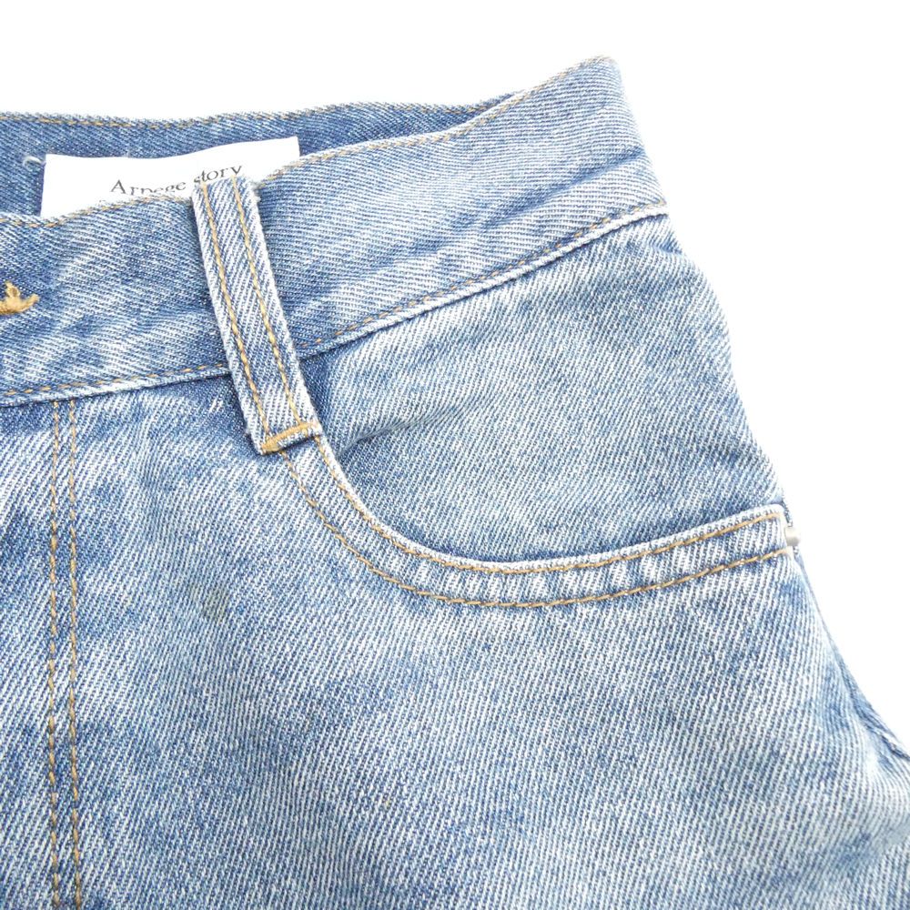 美品 Arpege story アルページュストーリー 12374580 ワイドデニム