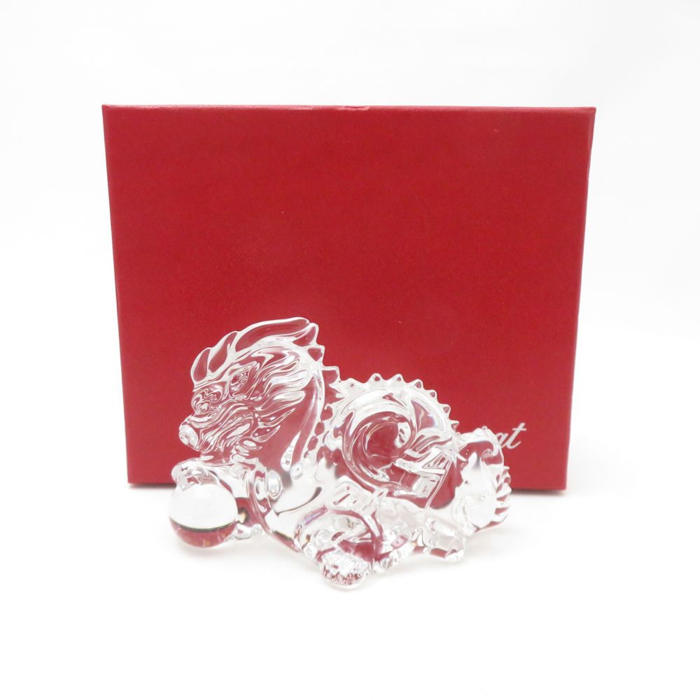 美品 Baccarat バカラ 干支 ドラゴン 龍 辰 フィギュリン クリスタル