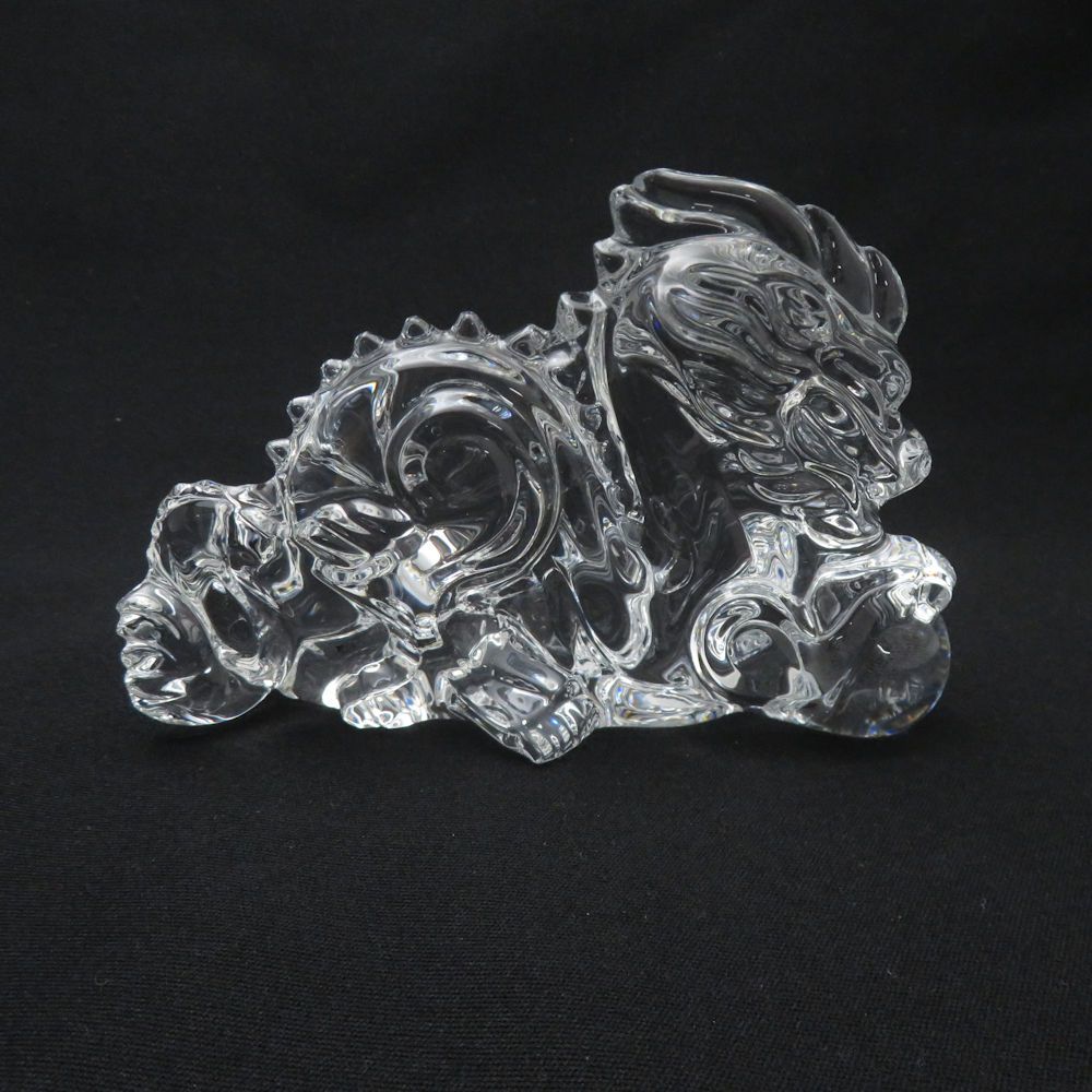 美品 Baccarat バカラ 干支 ドラゴン 龍 辰 フィギュリン クリスタル