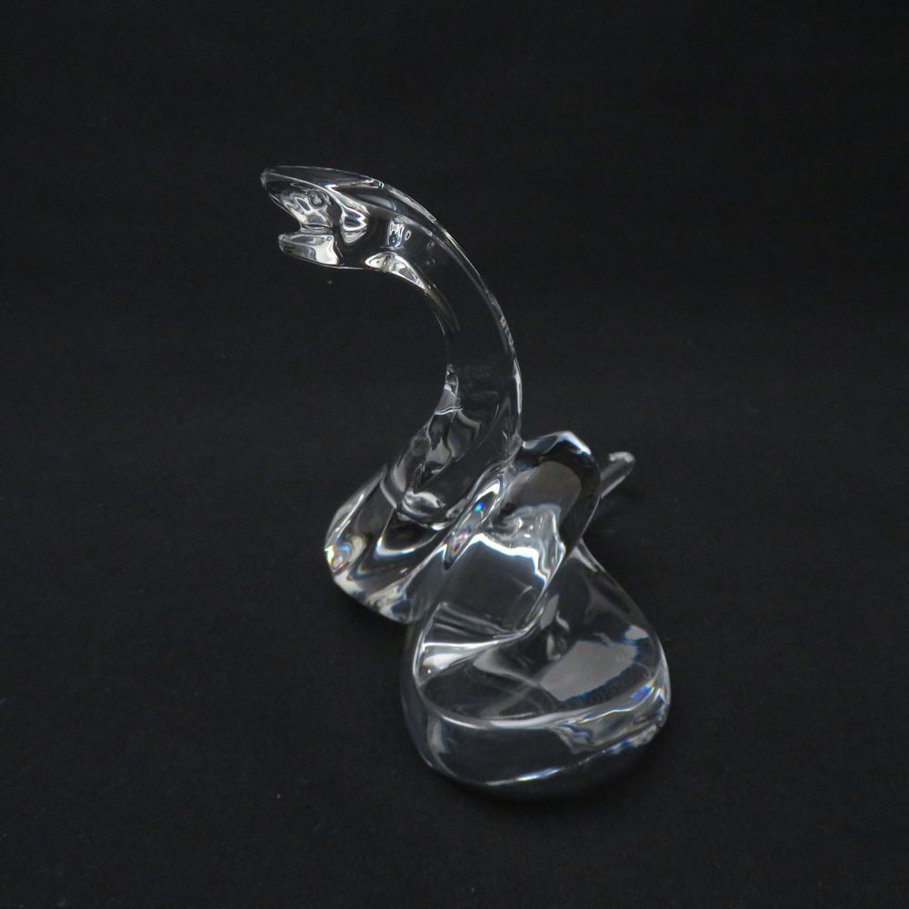 美品 Baccarat バカラ 干支 巳 蛇 ヘビ へび スネーク フィギュリン