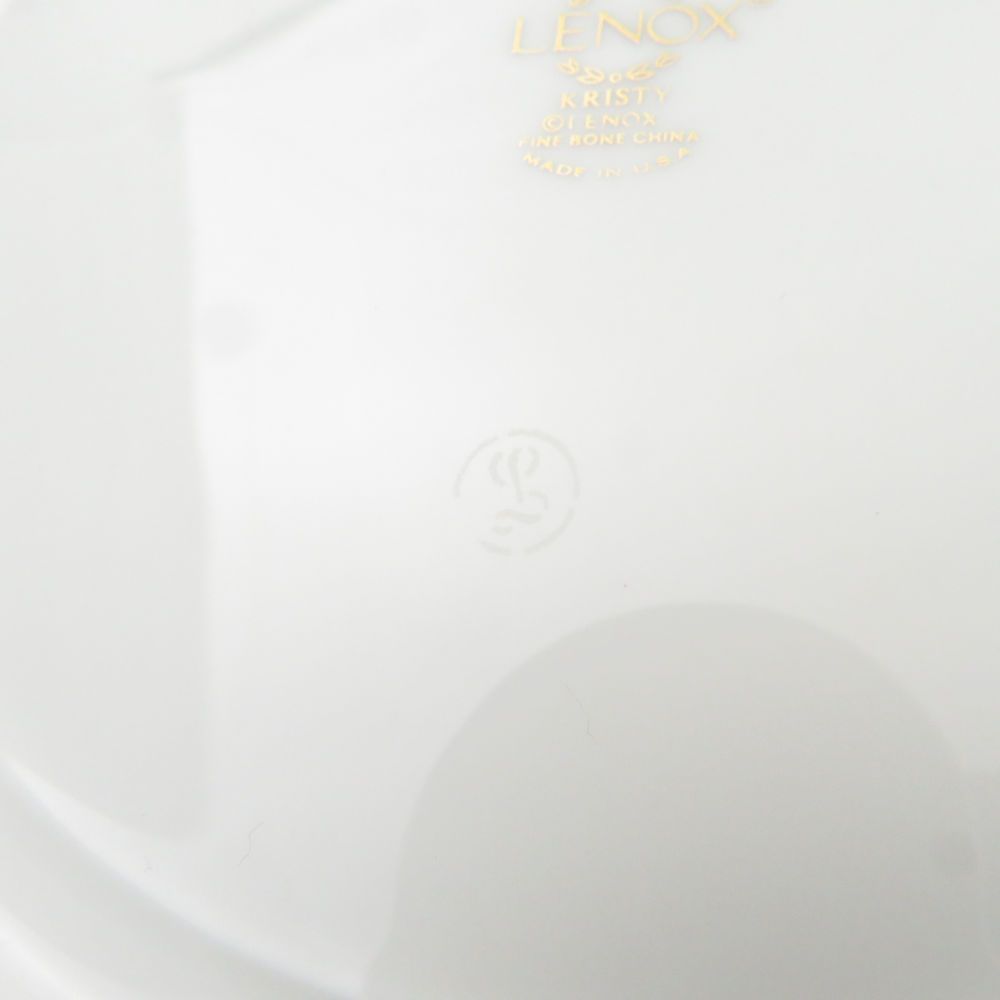 美品 LENOX レノックス デビューコレクション KRISTY 中皿 5枚 セット