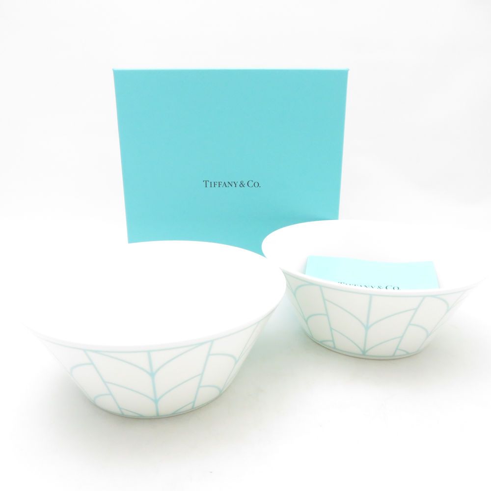 未使用 TIFFANY＆Co. ティファニー ウィートリーフ ボウル 2枚 ペア