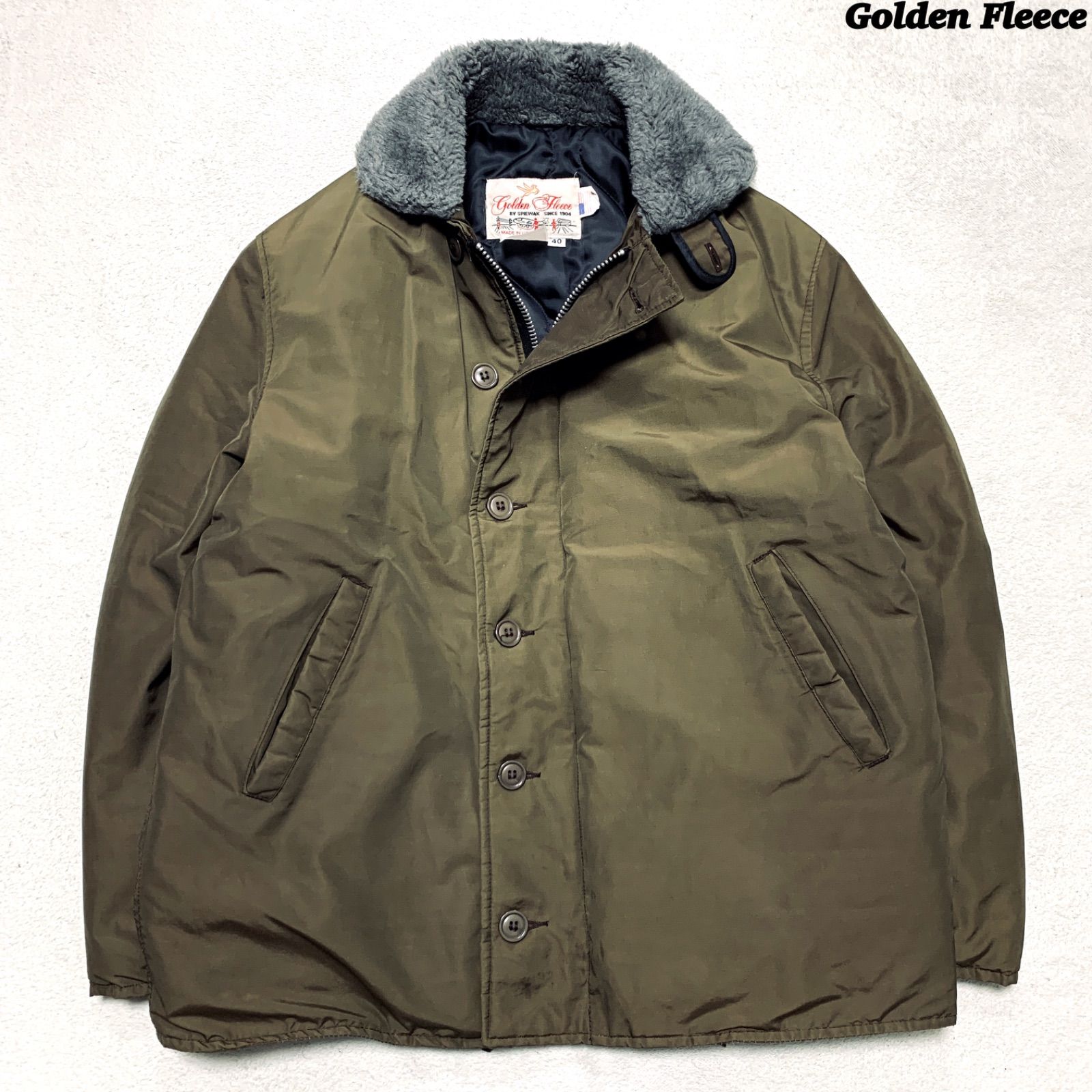 GOLDEN FLEECE by SPIEWAK USA製 アメリカ製 N-1 デッキジャケット