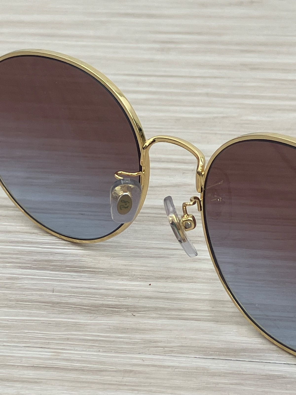 Ray-Ban レイバン RB3612D ゴールド ブラウン サングラス - メルカリ